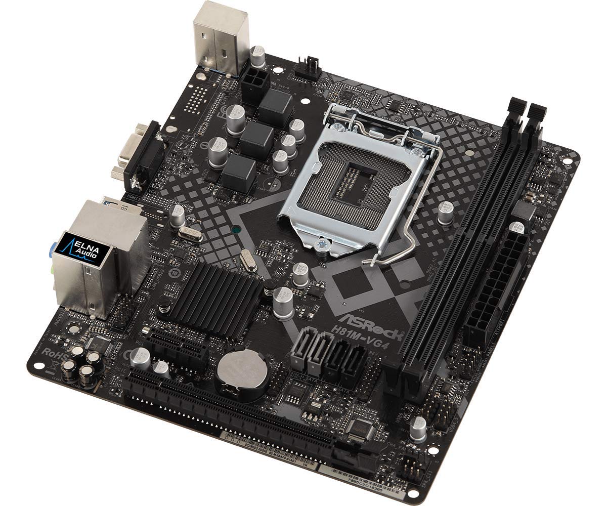 Amazon.in: Buy ASRock H81M-VG4 R4.0 LGA1150 Intel 4th Gen DDR3